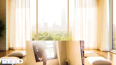 Luxury Yoga POV Stretching Ebony MILF Destroyed Gushing Amateur