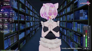 Public Library Spanking Punishment Game Destroyed Shy Submissive Slut Catgirl Cumming Loud Every Time ASMR