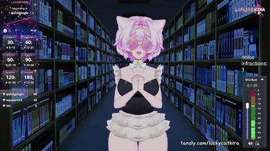 Public Library Spanking Punishment Game Destroyed Shy Submissive Slut Catgirl Cumming Loud Every Time ASMR