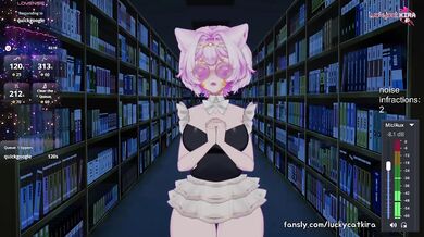 Public Library Spanking Punishment Game Destroyed Shy Submissive Slut Catgirl Cumming Loud Every Time ASMR