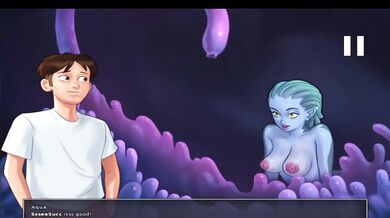 Alien Slut Milf Big Tits Destroyed Underwater By Big Dick Tentacles Creampie Amateur Cartoon HD