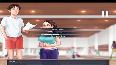 Hot Milf Yoga Instructor Destroyed Gushing Creampie Summertime Saga