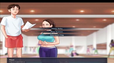 Hot Milf Yoga Instructor Destroyed Gushing Creampie Summertime Saga