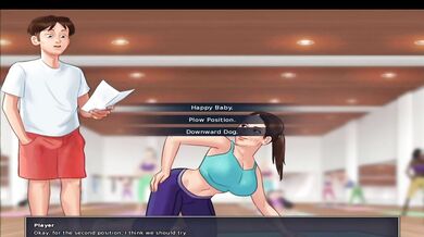 Hot Milf Yoga Instructor Destroyed Gushing Creampie Summertime Saga
