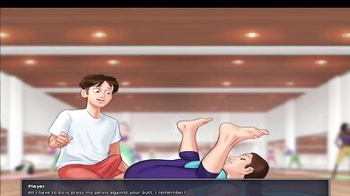 Hot Milf Yoga Instructor Destroyed Gushing Creampie Summertime Saga