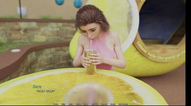 Milfy City Cartoon Blonde Sara Pool BJ Hj Destroyed Gushing Choked