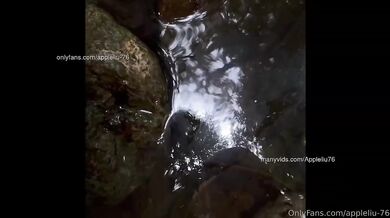 Log Cabin Cowgirl Creampie Destroyed After Waterfall Hot Wife HD Natural Tits Real Sex Unscripted