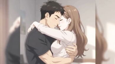 Stepsister Finds Secret Hentai Collection and Craves Hot Big Boobs Anal Creampie Sex