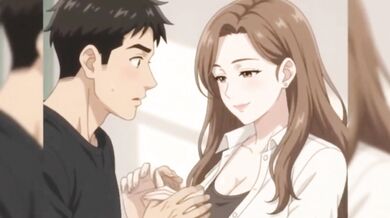 Stepsister Finds Secret Hentai Collection and Craves Hot Big Boobs Anal Creampie Sex