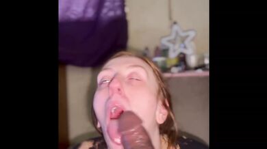 Snowbunny MILF Love Destroyed by BBC Slap Stretching Wet Pussy for Creampie