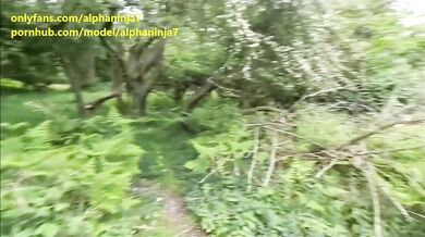 British MILF Destroyed Gushing Cum Doggystyle Blowjob Sex In The Woods Public Amateur Outside