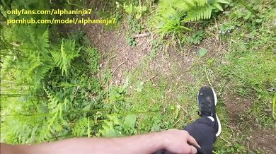 British MILF Destroyed Gushing Cum Doggystyle Blowjob Sex In The Woods Public Amateur Outside