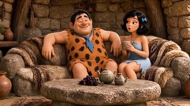 Hungry Caveman Destroyed By Besties Wife Sex In A Cave Ai Cartoon
