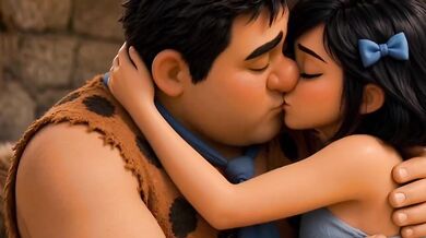 Hungry Caveman Destroyed By Besties Wife Sex In A Cave Ai Cartoon