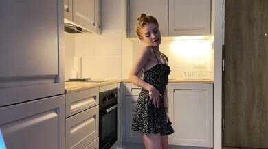 Hot Blonde College Amateur Masturbating With Dildo Riding