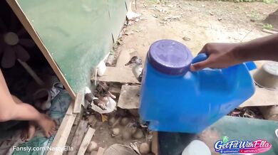 Waterboy Destroyed Filipina Anal Gushing Creampie Big Tits