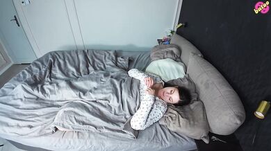 Hot Amateur MILF Morning Masturbating Fun and Orgasms Destroyed Gushing Choked