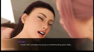 First Threesome With Hot Lesbian Friend Destroyed By Milf Big Boobs