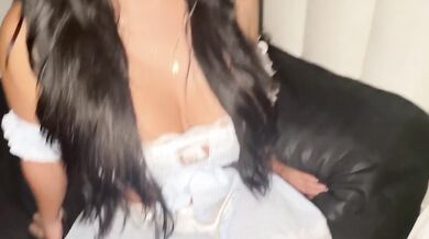 Amateur Latina Cosplay Sex Destroyed Her Pussy Gushing Milk