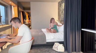 Natural Blonde Step Sis Masturbates To Destroy Step Brothers With Big Tits