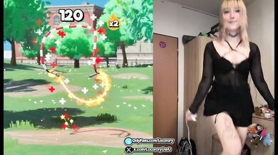 Scarlet Skips Class Destroyed Gushing Bouncy Boobies Physics