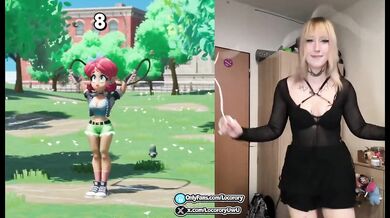 Scarlet Skips Class Destroyed Gushing Bouncy Boobies Physics