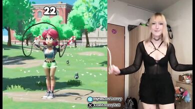 Scarlet Skips Class Destroyed Gushing Bouncy Boobies Physics