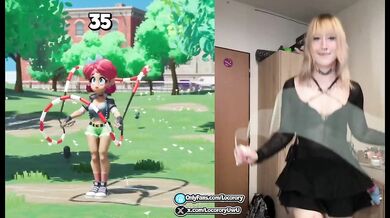 Scarlet Skips Class Destroyed Gushing Bouncy Boobies Physics
