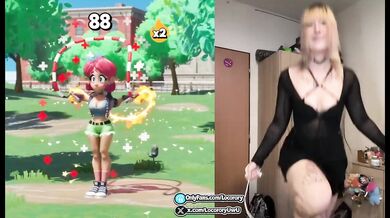 Scarlet Skips Class Destroyed Gushing Bouncy Boobies Physics