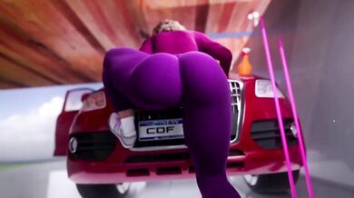 Stuck Step Mom Destroyed with Big Dick Creampie Cumshot and Dry Hump Thighjob Anal Game Scene