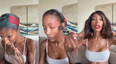 GRWM Natassia Dreams Destroyed Gushing Choked HD Porn