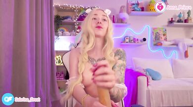 Blonde Redhead Tattooed Teen Mistress JOI Tease