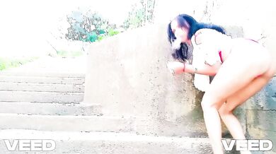 Minah Khali Destroyed Gushing Public Solo Female Camping In The Woods Mexico