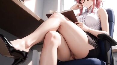 After Thinking So Much About His Stepdaughter Her Pussy Wet He Comes Home To Find Her Masturbating Huge Breasts Ai Generated