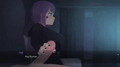 Weird Girl Destroyed Me With Amateur Femdom Handjob Big Thighs