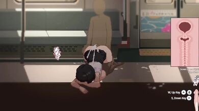 Step Mom Destroyed Me With Hard Fast Rough Sex In Subway Car Gushing Creampie