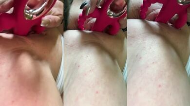 Verified amateur milf girl masturbating solo POV hd porn pink pussy big ass