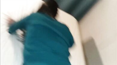 Latina milf doggy session destroyed gushing deepthroat with big ass