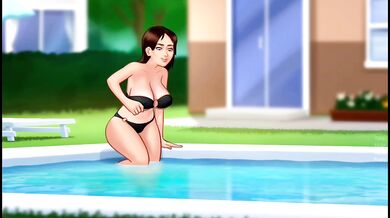 Korean Anime Cartoon Babe Big Boobs Big Ass Bhabhi Devar Summer Time Saga Mia Gushing