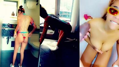 Behind the Scenes Hotel Orgy Party with Blueface Celebrity Ebony Strippers