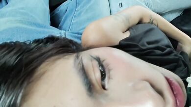 18 Year Old Latina Brunette Gets Pounded Doggystyle With Carry Fuck In Nike Socks And Slippers