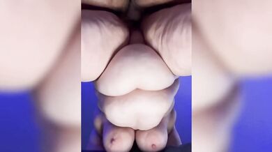 BBW Milf Damsel Eats Pussy Close Up Pussy Creampie Pawg Jiggle