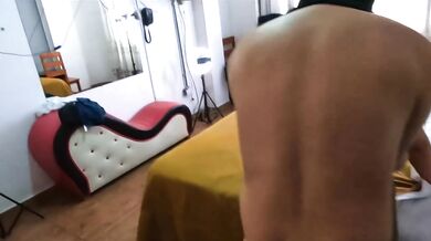 Cornudo Wife Filmed By Hotwife Husband Watching Bull Latina Amateur