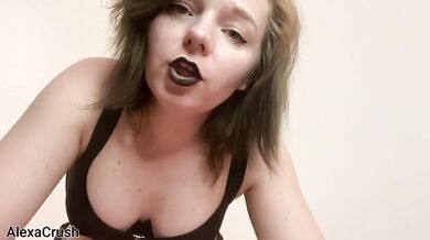 Goth Dommy Mommy Pegs You POV Femdom