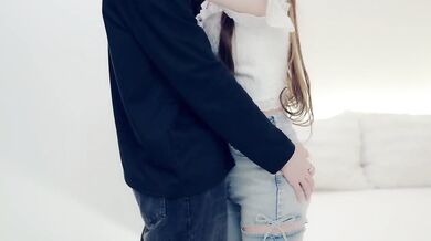 He Has a Boyfriend but This Is Her First Time Getting Destroyed by Japanese Amateur Raw Cum Drip