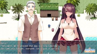 Island NTR Survival Game Destroyed by 5 Men Choking Single Woman Big Tits