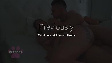 Step Sisters Share Everything in Bed Wife Catches Husband Then Joins 3Some