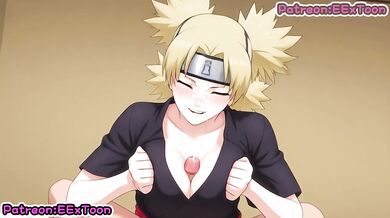 Temari Destroyed with Big Tits Blowjob by eextoon