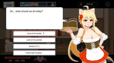Hentai Game Handyman Fantasy Destroyed Succubus and Bar Waitress Pussy Squirt Cumshot Hardcore