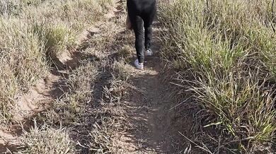 Horny Stepsister Pees Wild on a Mountain Trail Public Urination Shame Destroyed